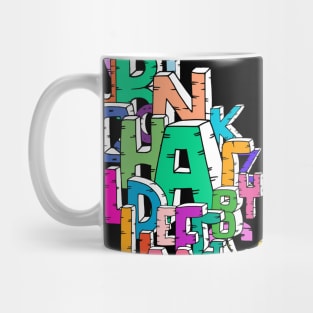 Alphabet Mug